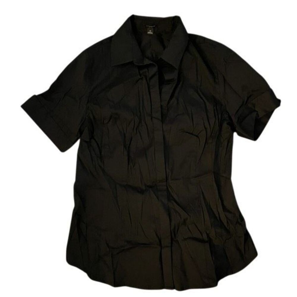 ANN TAYLOR BUTTON COLLARED SHIRT - Picture 3 of 6